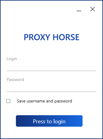 proxy horse extension